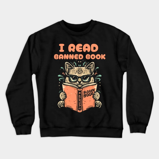 I read banned books Crewneck Sweatshirt by Aldrvnd